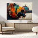 Abstract Guitar Wall Art Canvas | Vibrant Music-Inspired Art by MyGreatCanvas | Canvas Wall Art Prints | Photo Prints & Wall Decor