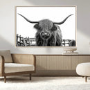 Longhorn Canvas Print, Bighorn Cow Wall Art Canvas Print by MyGreatCanvas | Canvas Wall Art Prints | Photo Prints & Wall Decor