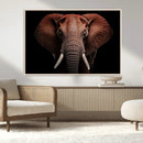 Wild Elephant Wall Art Canvas Print, Africa Savannah Wild by MyGreatCanvas | Canvas Wall Art Prints | Photo Prints & Wall Decor