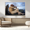 Fallen Angel Wall Art Canvas Print – Classic Art, Framed,