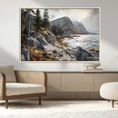 Serene Coastal View of Acadia National Park - Stunning