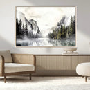 Yosemite Valley Wall Art Canvas Print – Framed and Ready to