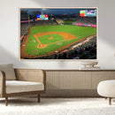 Angel Stadium Aerial Canvas Print – Los Angeles Angels