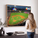 Angel Stadium Aerial Canvas Print – Los Angeles Angels