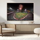 Fireworks at Angel Stadium – Los Angeles Angels Canvas