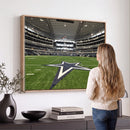 Dallas Cowboys Football Team Print - Arlington AT&T Stadium