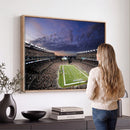 New England Patriots Football Team Print - Foxborough