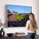 Cincinnati Reds Baseball Canvas Print - American Ball