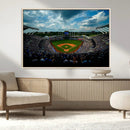 3-Panel Kauffman Stadium Wall Art Print | Large Kansas City
