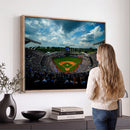 3-Panel Kauffman Stadium Wall Art Print | Large Kansas City