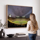 Michigan Wolverines Print - Michigan Stadium Wall Art Canvas
