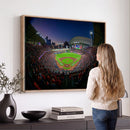 Houston Astros Baseball Print Canvas - Houston Minute Maid