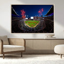 Truist Park Atlanta Braves Baseball Stadium Wall Art Print |