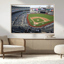 New York Yankees Baseball Team Print - Yankee Stadium Wall