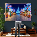 Disney Wall Art | Castle Large Wall Art Disney Magic Kingdom