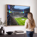 Tottenham Hotspur Stadium Canvas Print, Match Day Triple