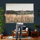 Rustic Field Landscape Wall Art Print, Giclee Canvas Wall