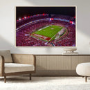Bryant-Denny Stadium Night Game Triple Canvas Wall Art - by MyGreatCanvas | Canvas Wall Art Prints | Photo Prints & Wall Decor