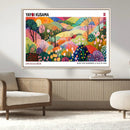 Framed Yayoi Kusama 1986 Wall Art Print – Japanese Wall Art