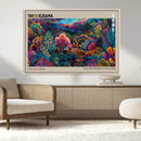 Framed Japanese 1986 Wall Art Print, Yayoi Kusama 1986 Wall