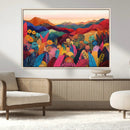 YAYOI KUSAMA Abstract Print - Landscape Canvas Wall Art