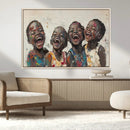 Shai Yossef Print - Joyful Childhood Canvas Wall Art -