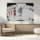 Poker Wall Art - Playing Cards Canvas Wall Art Print - Ace by MyGreatCanvas | Canvas Wall Art Prints | Photo Prints & Wall Decor