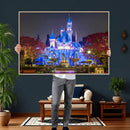 Disney Castle Wall Art Canvas Print – Magical Fairytale