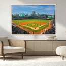 Wrigley Field Chicago Cubs Panoramic Canvas Print – by MyGreatCanvas | Canvas Wall Art Prints | Photo Prints & Wall Decor