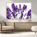 Lavender Flower Wall Art Canvas Print by MyGreatCanvas | Canvas Wall Art Prints | Photo Prints & Wall Decor
