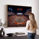 Texas Stadium Night Game Wall Art Canvas Print – Vibrant