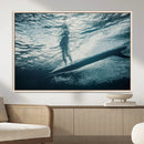 Underwater Surf Wall Art – Framed Ocean Wave Canvas Artwork, by MyGreatCanvas | Canvas Wall Art Prints | Photo Prints & Wall Decor