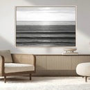 Monochrome Ocean Wall Art Canvas Print – Framed Moody Ocean by MyGreatCanvas | Canvas Wall Art Prints | Photo Prints & Wall Decor
