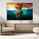 Faith Wall Decor Canvas Print – Framed Christian Art Picture by MyGreatCanvas | Canvas Wall Art Prints | Photo Prints & Wall Decor