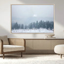 Winter Forest Wall Art Canvas Print – Framed Snowy Landscape by MyGreatCanvas | Canvas Wall Art Prints | Photo Prints & Wall Decor