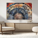 Tree Rings Wall Art Canvas Print – Framed Petrified Wood by MyGreatCanvas | Canvas Wall Art Prints | Photo Prints & Wall Decor