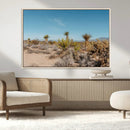Joshua Tree Wall Art Canvas Print – Framed Desert Landscape