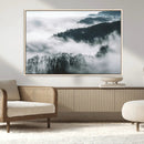 Foggy Forest Landscape Wall Art Canvas Print – Misty by MyGreatCanvas | Canvas Wall Art Prints | Photo Prints & Wall Decor