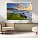 Pebble Beach Golf Links Wall Art Canvas Print – Iconic by MyGreatCanvas | Canvas Wall Art Prints | Photo Prints & Wall Decor