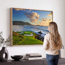Pebble Beach Golf Links Wall Art Canvas Print – Iconic