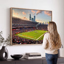 Chicago Bears Soldiers Field Wall Art Canvas Print – Framed