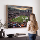 Chicago Bears Soldiers Field Wall Art Canvas Print – Framed