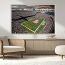 Chicago Bears Soldiers Field Wall Art Canvas Print – Framed