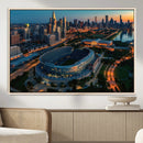 Chicago Bears Soldiers Field Wall Art Canvas Print – Framed