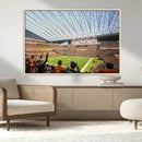 Cleveland Browns Stadium Wall Art Canvas Print – Framed NFL