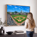 Wrigley Field Baseball Stadium Canvas Wall Art – Packed
