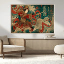 Tsukioka Yoshitoshi Samurai Wall Art – Japanese Katana by MyGreatCanvas | Canvas Wall Art Prints | Photo Prints & Wall Decor