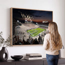 Penn State Stadium Wall Art Canvas Print, White Out Football