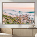 Coastal Cliffside Wall Art Canvas Print, Ocean Shore by MyGreatCanvas | Canvas Wall Art Prints | Photo Prints & Wall Decor