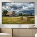 Rustic Stormy Barn Wall Art Canvas Print, Moody Country Farm by MyGreatCanvas | Canvas Wall Art Prints | Photo Prints & Wall Decor